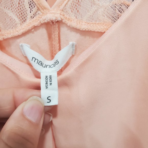 Flowy Light-Weight Peach Tank - Picture 2 of 3